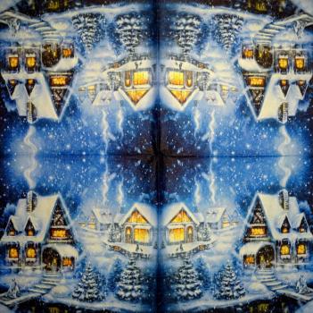 100 Winterlandschaft - 3-lagig (100)